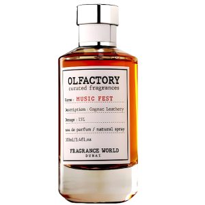 Olfactory Music Fest Fragrance World For Men Edp – 100ml - ادوپرفیوم مردانه فراگرنس ورد مدل اولفکتوری موزیک فست